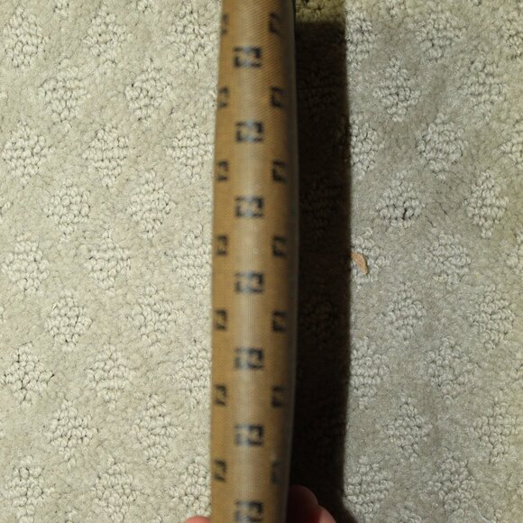 NWOT Fendi Brown Zucca Pattern Fold Leather Canvas Long Wallet Made in Italy - Picture 5 of 6